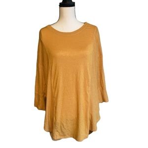 Maurices golden yellow sweater size 1 (1X)